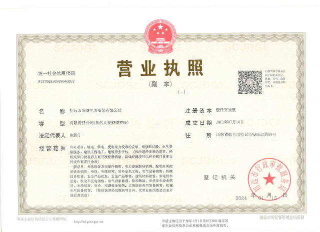 隋紹寧營業執照